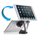 CTA Digital Suction Mount Stand with Theft Deterrent Lock for iPad, Tablets & Smartphones - Black - Open Box