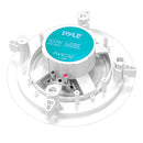 Pyle 6.5-in Weather Proof 2-Way In-Ceiling / In-Wall Stereo Speaker (Single) - White