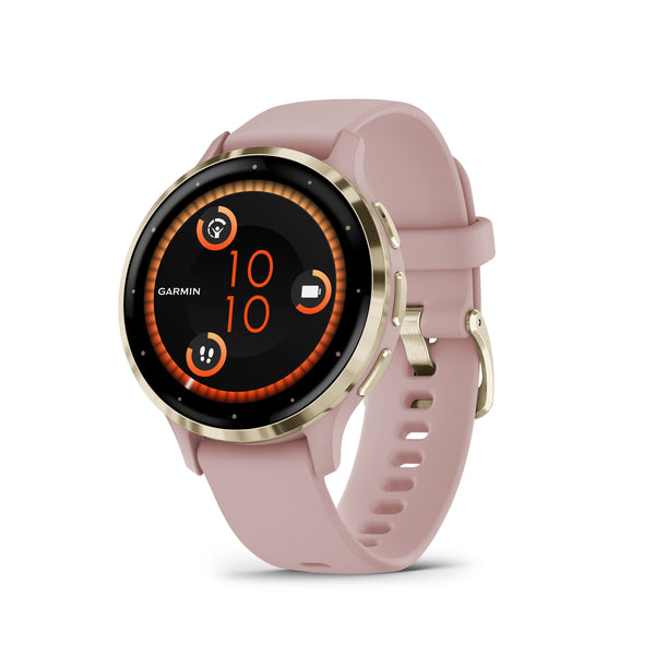 Garmin Venu 3S GPS Smartwatch and Fitness Tracker - Dust Rose