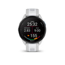 Garmin Forerunner 165 Music GPS Running Smartwatch and Fitness Tracker with Heart Rate - Mist Grey/Whitestone