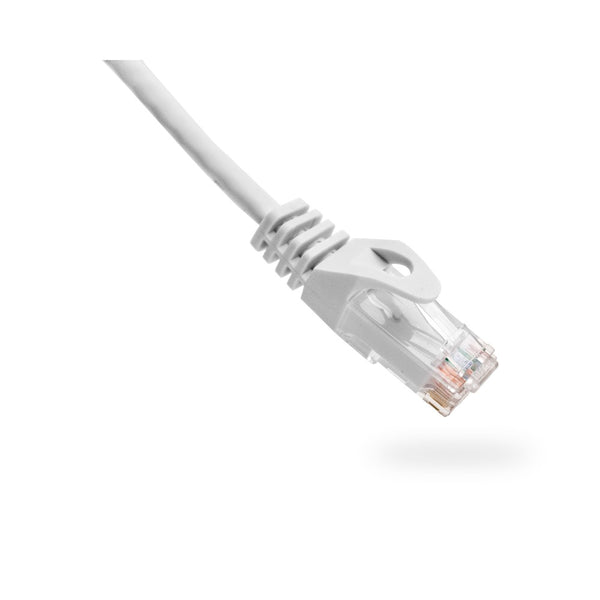 Vertical Cable Cat6 Patch Cable with Boot and Protector - 1.52-meter (5-ft) - White