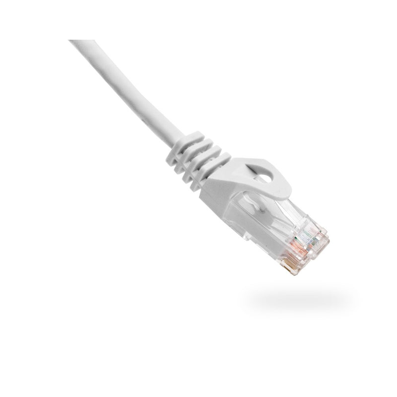 Vertical Cable Cat6 Patch Cable with Boot and Protector - 1.52-meter (5-ft) - White