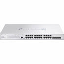 TP-Link Omada Pro 24-Port PoE+ Gigabit L2+ Managed Switch with 4 SFP+ Slots