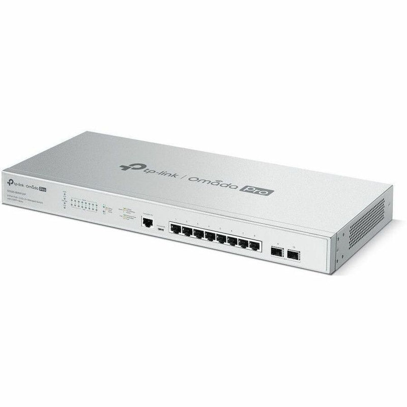 TP-Link Omada Pro 8-Port PoE+ 2.5G L2+ Managed Switch with 2 SFP+ Slots