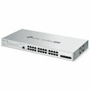 TP-Link Omada Pro 24-Port PoE+ Gigabit L2+ Managed Switch with 4 SFP Slots