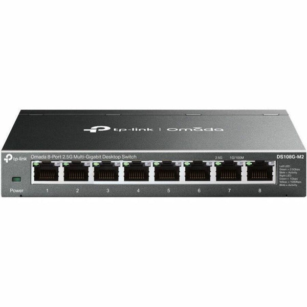 TP-Link Omada 8-Port 2.5G Multi-Gigabit Unmanaged Desktop Switch