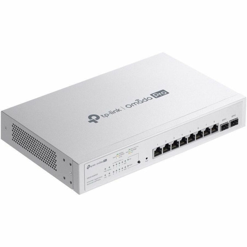 TP-Link Omada Pro 8-Port PoE+ Gigabit Smart Switch with 2 SFP Slots