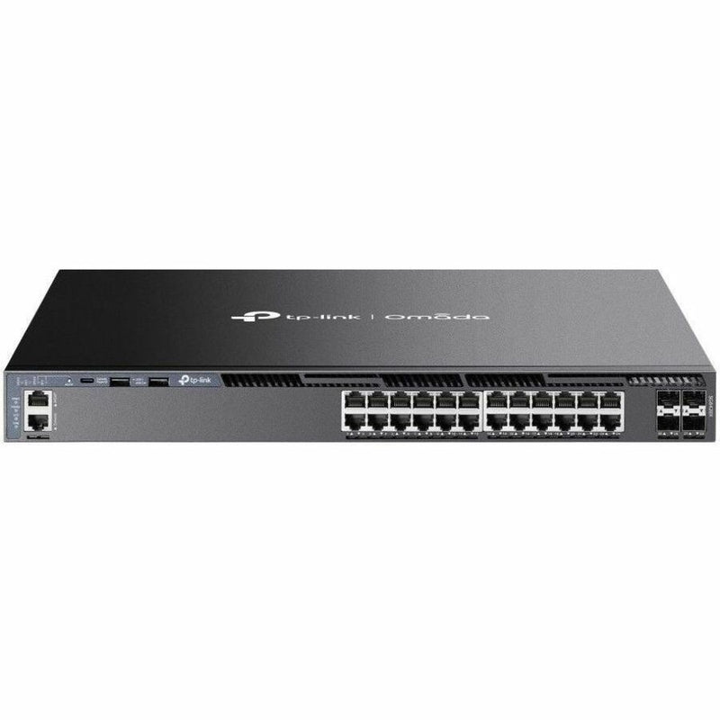 TP-Link Omada 24-Port Gigabit Stackable L3 Managed Switch with 4 10G Slots