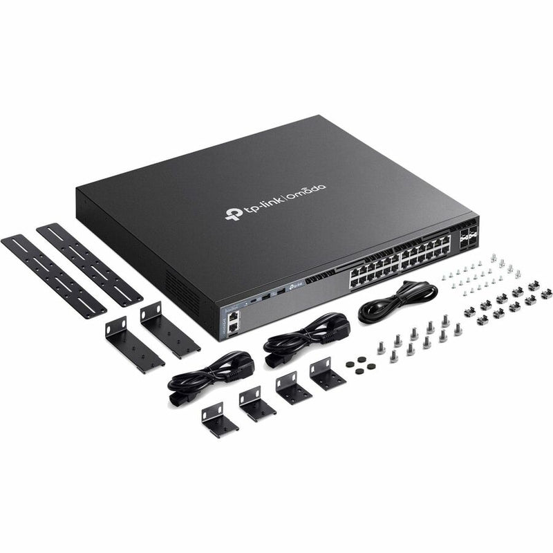 TP-Link Omada 24-Port Gigabit Stackable L3 Managed Switch with 4 10G Slots