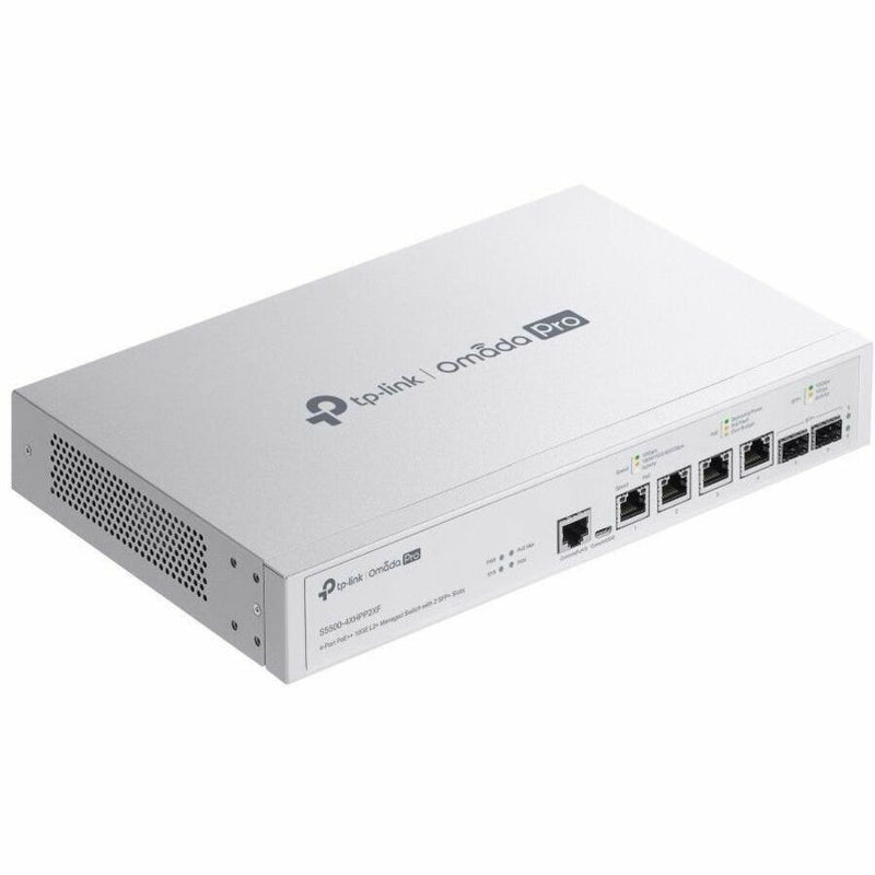 TP-Link  Omada Pro 4-Port PoE++ 10GE L2+ Managed Switch with 2 SFP+ Slots