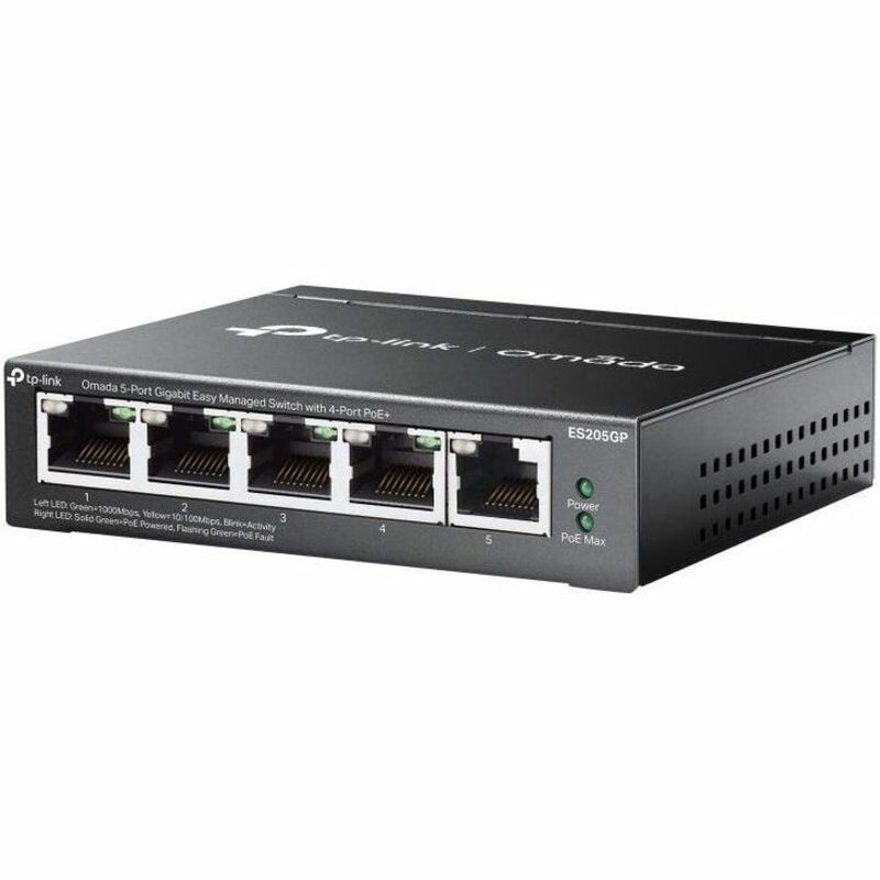 TP-Link Omada 5-Port Gigabit Easy Managed Switch with 4-Port PoE+