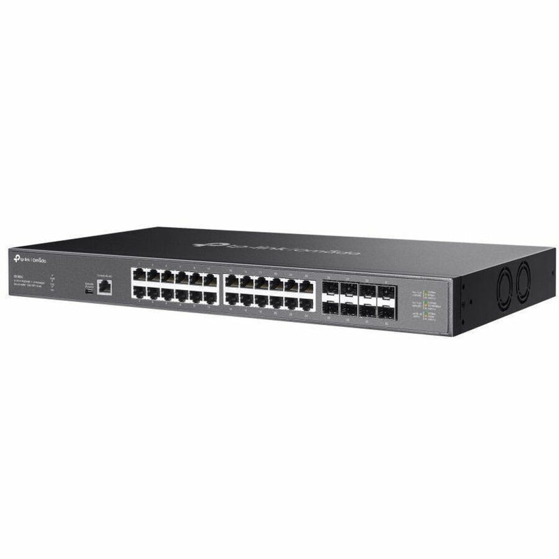 TP-Link Omada 24-Port 10GBASE-T L2+ Managed Switch with 8 10GE SFP+ Slots