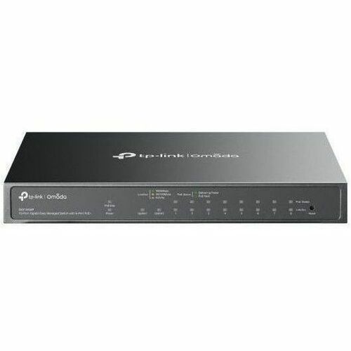 TP-Link Omada 10-Port Gigabit Easy Managed Switch with 8-Port PoE+