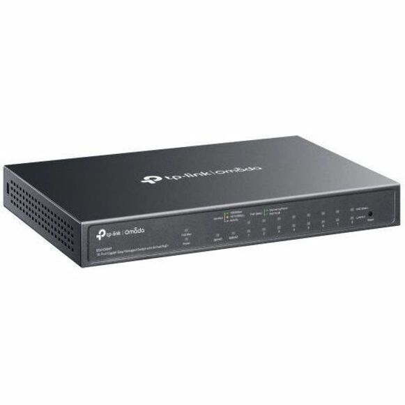 TP-Link Omada 10-Port Gigabit Easy Managed Switch with 8-Port PoE+