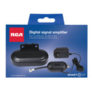 RCA Antenna Digital Signal Amplifier for Outdoor Antennas with FM Trap - Black