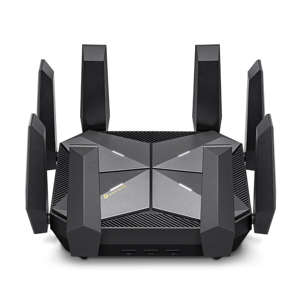 TP-Link Archer AXE300 AXE16000 Quad-Band 16-Stream Wi-Fi 6E Router with 2 x 10G Ports - Black