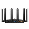 TP-Link Archer AXE95 AXE7800 Tri-Band Wi-Fi 6E Router - Black