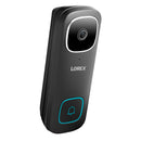 Lorex 2K Wired Wi-Fi Video Doorbell - Black
