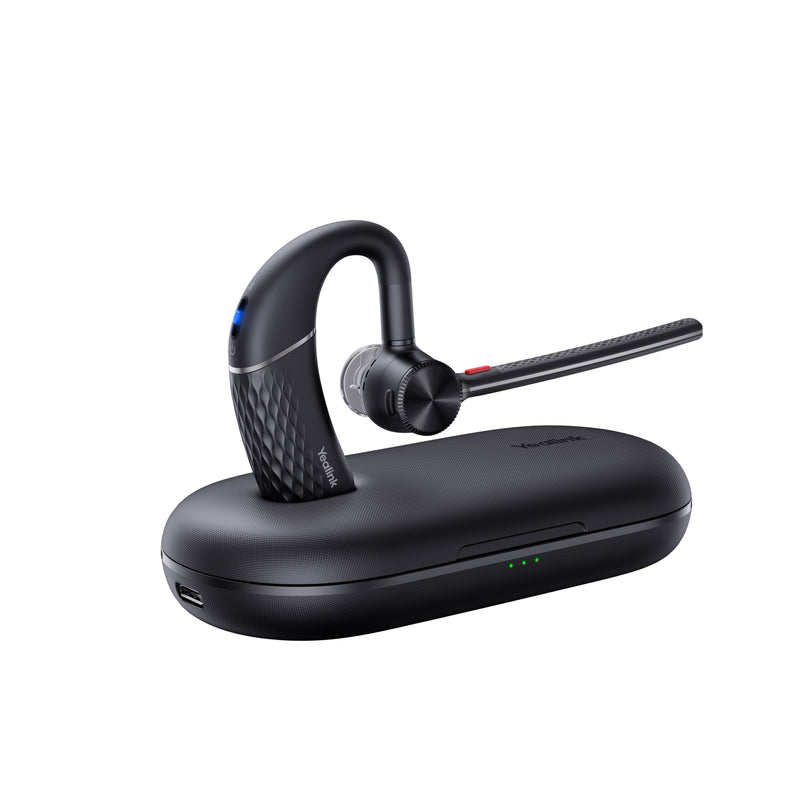 Yealink BH71 Pro Mono Bluetooth Headset with Charging Case - Black (CALL FOR QUOTE)