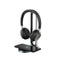 Yealink BH76 Microsoft Teams Certified Bluetooth Business Over-the-Ear Headset with USB-A Dongle and Qi Wireless Charging Stand - Black (CALL FOR QUOTE)