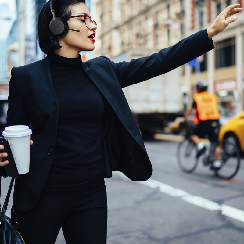 Yealink BH76 Microsoft Teams Certified Bluetooth Business Over-the-Ear Headset with USB-A Dongle and Qi Wireless Charging Stand - Black (CALL FOR QUOTE)