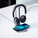 Yealink BH76 Microsoft Teams Certified Bluetooth Business Over-the-Ear Headset with USB-C Dongle and Qi Wireless Charging Stand - Black (CALL FOR QUOTE)