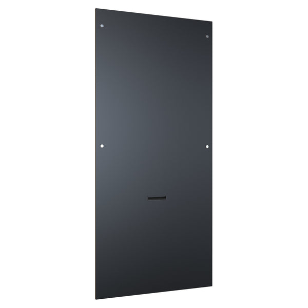 Hammond Manufacturing C4 Series 73-in (182.42-cm) High x 36-in (91.44) Deep Solid Side Panel - Black