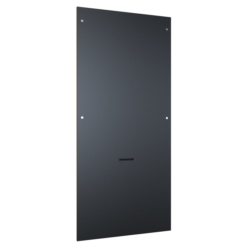 Hammond Manufacturing C4 Series 73-in (182.42-cm) High x 36-in (91.44) Deep Solid Side Panel - Black