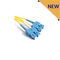 PerfectVision Duplex 2.0-mm SM Riser Fiber Optic Jumper Cable with SC/UPC-SC/UPC Connectors - 2-meter (6.6-ft) - Yellow