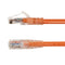 Infinite Cables RJ45 Cat6 550-MHz Clear Molded Boot Patch Cable - 4.5-meter (15-ft) - Orange