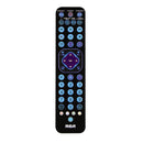 RCA 6-Device Rechargeable Ultra-Thin Streaming Universal Remote Control - Black