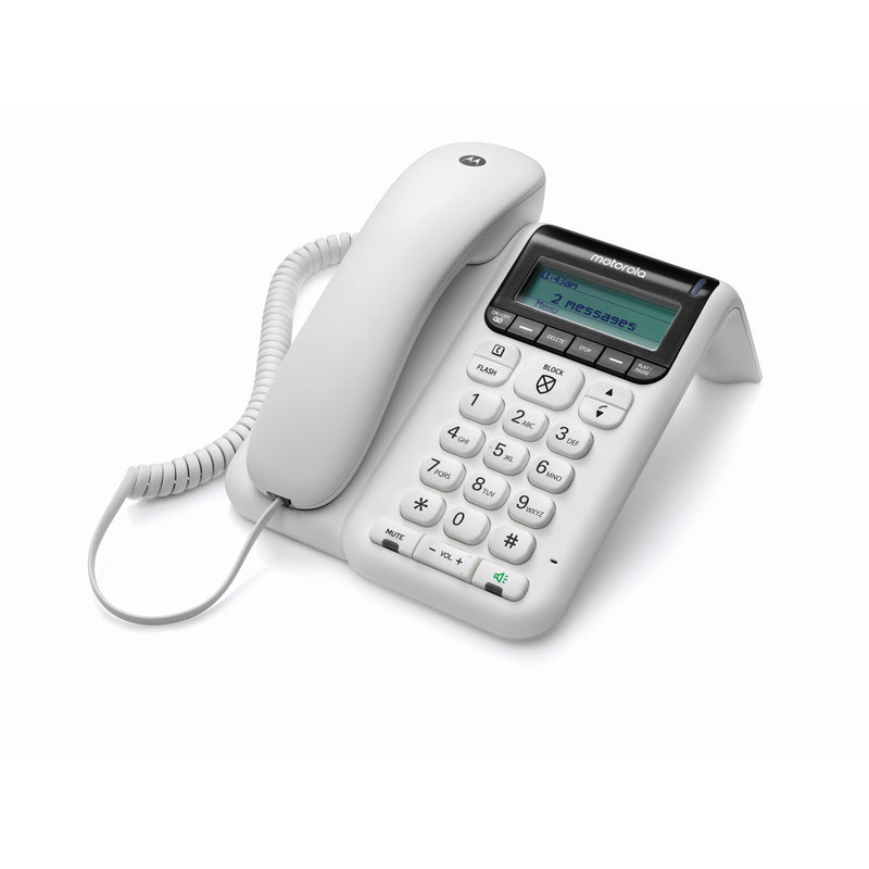 Motorola CT610 Corded Telephone - White