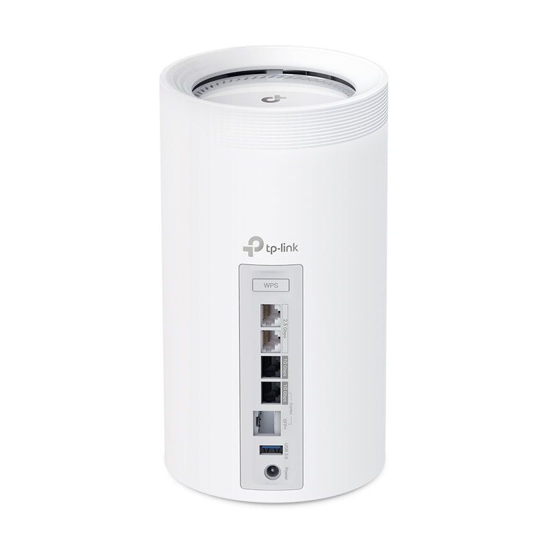 TP-Link Deco BE95 BE33000 Quad-Band Whole Home Mesh Wi-Fi 7 System - 2-pack - White