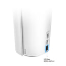 TP-Link AX7800 WholeHome Mesh Wi-Fi 6 Tri-Band System - 2-pack - White