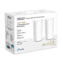 TP-Link Deco XE200 AXE11000 Whole Home Mesh Wi-Fi 6E System - 2-pack - White