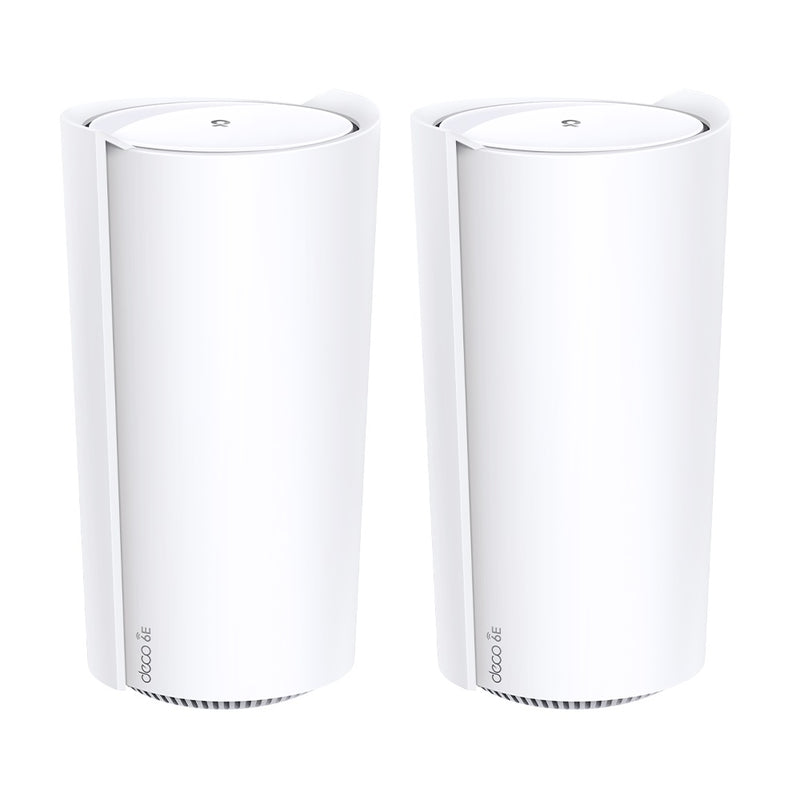 TP-Link Deco XE200 AXE11000 Whole Home Mesh Wi-Fi 6E System - 2-pack - White