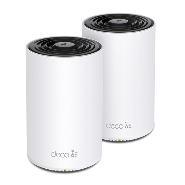 TP-Link Deco XE75 Pro AXE5400 WholeHome Mesh Wi-Fi 6E Tri-Band System - 2-pack - White