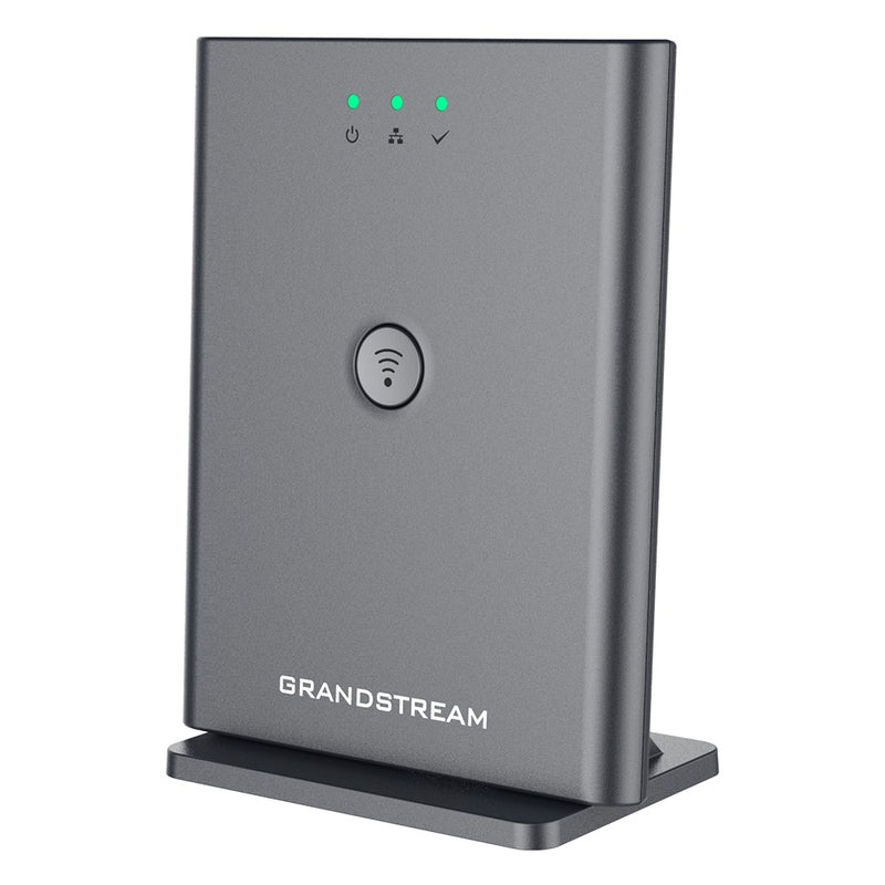 Grandstream DP755 Long-Range High-Performance 10-Handset DECT VoIP Base Station - Grey