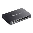 TP-Link Omada 8-Port Gigabit Unmanaged Desktop Switch with 8-Port PoE+ - Grey