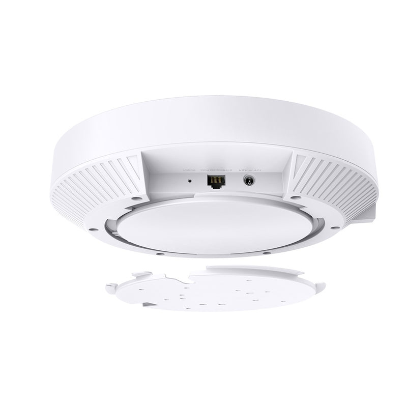 TP-Link AXE11000 Ceiling Mount Mesh Quad-Band Wi-Fi 6E Access Point - White