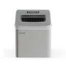 Frigidaire Portable Countertop Compact 40-lb Square Shaped Ice Maker with Window - Stainless Steel