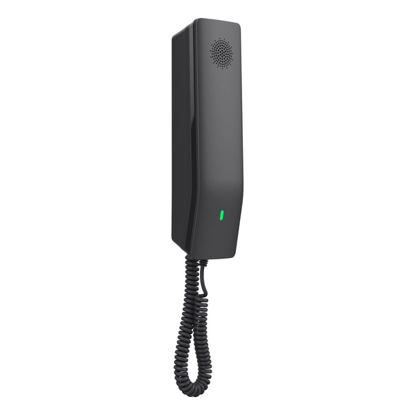 Grandstream GHP611W Compact Hotel Phone with Integrated Dual-Band 2.4-GHz & 5-GHz Wi-Fi - Black