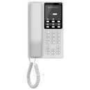 Grandstream GHP620W Compact Hotel Phone with Integrated Dual-Band 2.4-GHz & 5-GHz Wi-Fi - White