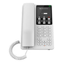 Grandstream GHP620W Compact Hotel Phone with Integrated Dual-Band 2.4-GHz & 5-GHz Wi-Fi - White