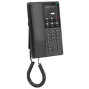 Grandstream GHP621W Compact Hotel Phone with Integrated Dual-Band 2.4-GHz & 5-GHz Wi-Fi - Black