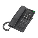 Grandstream GHP621W Compact Hotel Phone with Integrated Dual-Band 2.4-GHz & 5-GHz Wi-Fi - Black