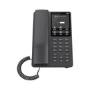 Grandstream GHP621W Compact Hotel Phone with Integrated Dual-Band 2.4-GHz & 5-GHz Wi-Fi - Black