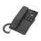 Grandstream GHP621 Compact Hotel Phone with PoE Fast Ethernet Port - Black