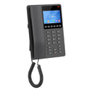 Grandstream GHP631 Compact Hotel Phone with Colour LCD and PoE Fast Ethernet Port - Black