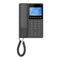 Grandstream GHP631 Compact Hotel Phone with Colour LCD and PoE Fast Ethernet Port - Black